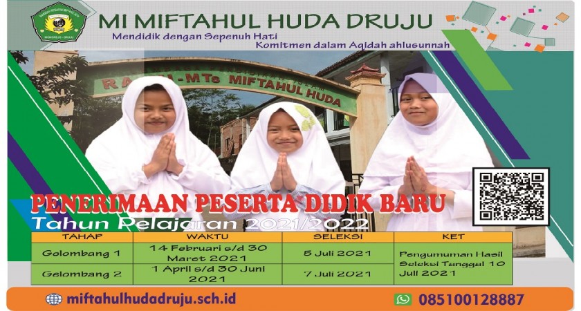 Penerimaan Peserta Didik Baru 2021/2022